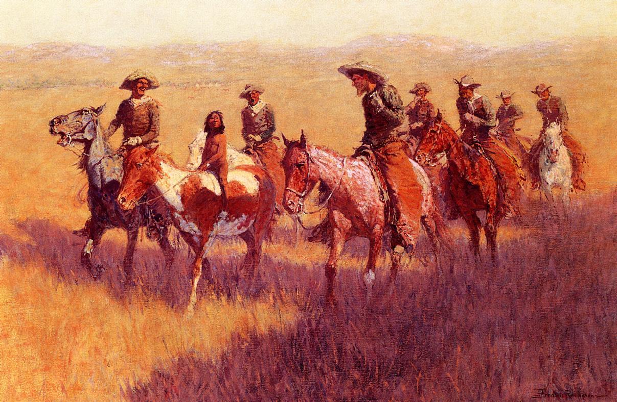 Frederic Remington An Assault on His Dignity